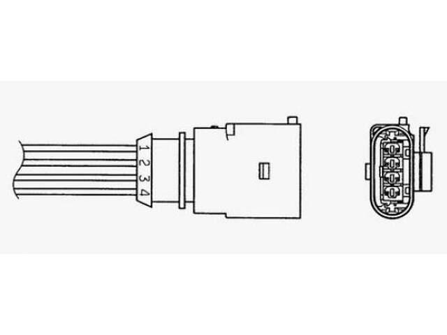 Лямбда-зонд AUDI A3 (8P1) / VW GOLF (1K1) / VW JETTA (1K2) / SEAT LEON (1P1) 2003-2016 г.
