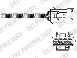 Ламбда-зонд DELPHI ES1079712B1 на CITROËN CHANSON (S0, S1)