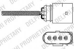 Лямбда-зонд DELPHI ES2027112B1 на SKODA FABIA (6Y2)