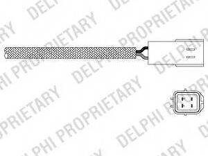 Ламбда-зонд MAZDA 626 GE 1.8-2.0i 91-97 DELPHI ES2033312B1 на MAZDA MX-6 (GE)