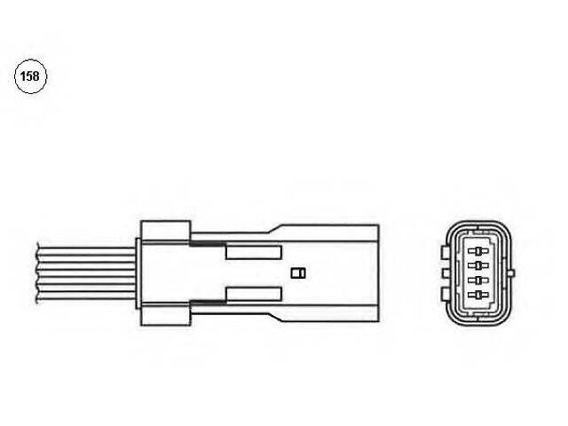 Лямбда зонд NGK 92056 на PEUGEOT 208