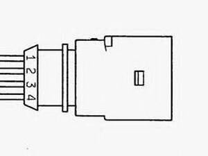 Лямбда-зонд NGK 93048 на AUDI Q7 (4L)