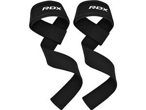 Лямки для тяги RDX W1 Gym Single Strap Black Plus
