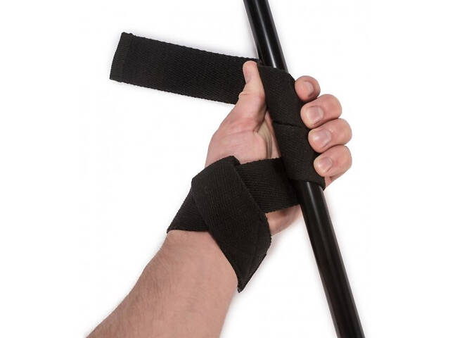 Лямки для тяги Power System PS-3400 Power Straps Black/Yellow - Фото 10