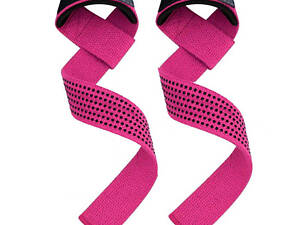 Лямки для тяги Power System PS-3420 G-Power Straps Pink
