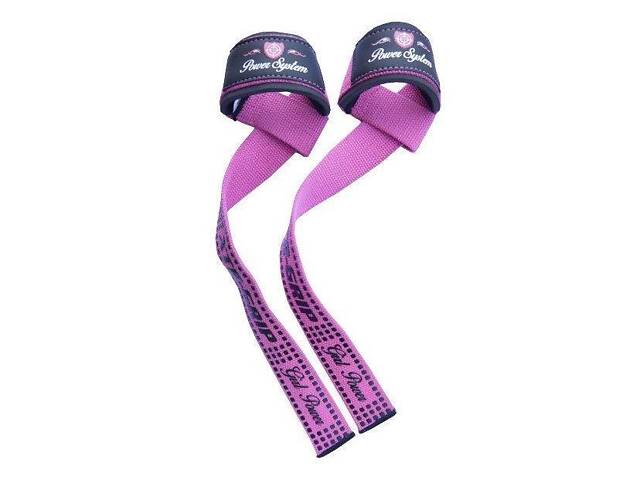 Лямки для тяги Power System PS-3420 G-Power Straps Pink - Фото 6