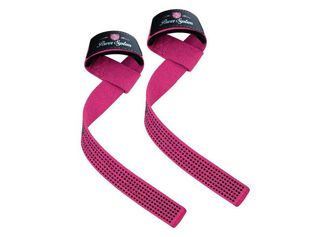 Лямки для тяги Power System PS-3420 G-Power Straps Pink - Фото 2