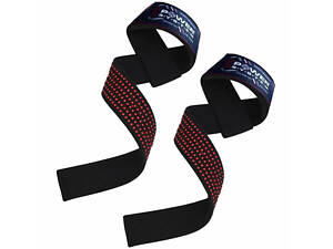 Лямки для тяги Power System PS-3430 XTR-Grip Straps Black/Red