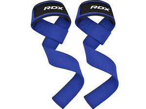 Лямки для тяги RDX W1 Gym Single Strap Blue Plus