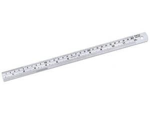 Линейка строительная Toptul 30 см из нержавеющей стали (IABA0300)