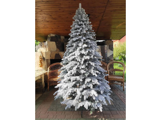 Литая искусственная елка Элитная заснеженная (высота - 3.0 м) - Фото 2