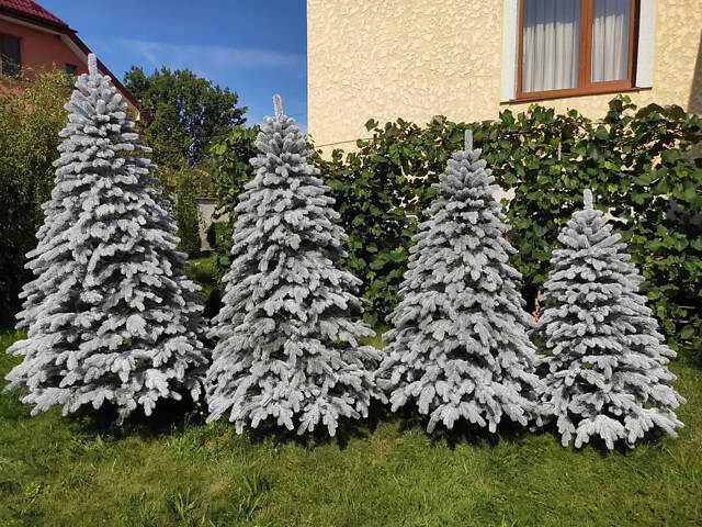 Литая искусственная елка Элитная заснеженная (высота - 3.0 м) - Фото 10