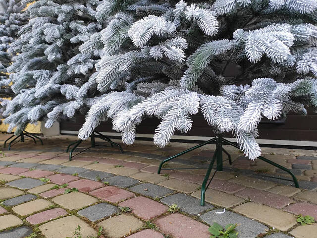 Литая искусственная елка Элитная заснеженная (высота - 3.0 м) - Фото 8