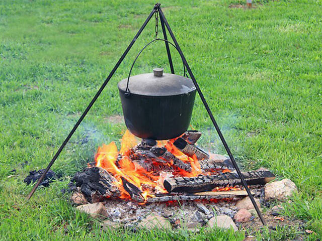 Литий алюмінієвий казан для готування 10 л - Фото 3