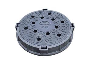 Люк средний дренажный (B125) 12,5 т черный