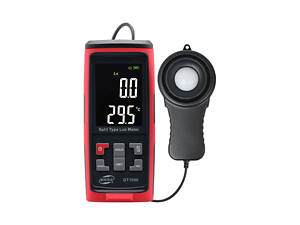 Люксметр + термометр (вимірювач рівня освітленості) Bluetooth BENETECH GT1050