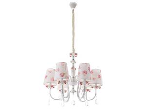 Люстра з квітковими абажурами SLAVIA QL011/6