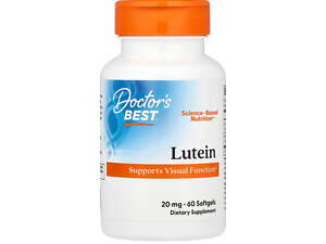 Лютеин Doctors Best Lutein 60 гел капс