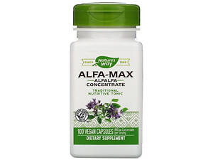 Люцерна Nature's Way Alfa-Max 840 мг 100 капсул