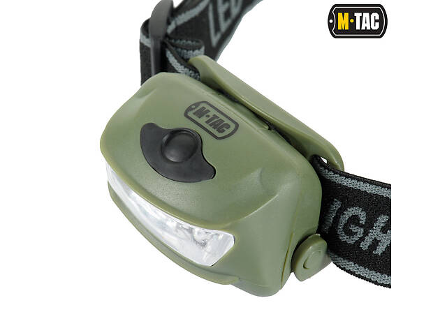 M-TAC ФОНАРИК НАЛОБНЫЙ 4+1 LED OLIVE - Фото 6
