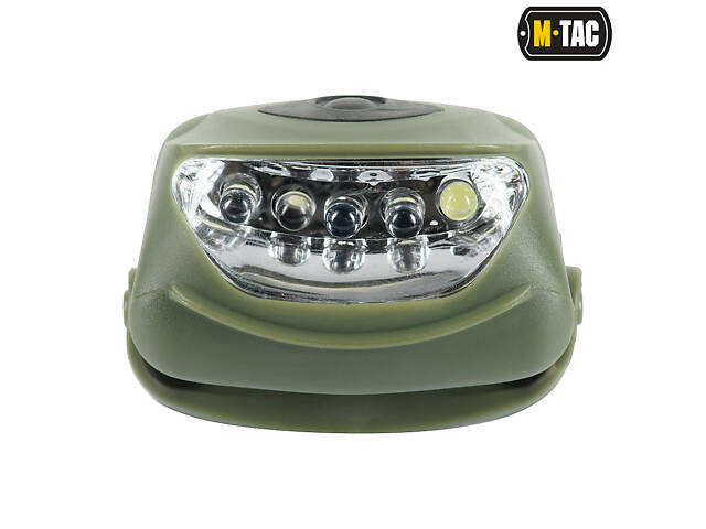 M-TAC ФОНАРИК НАЛОБНЫЙ 4+1 LED OLIVE - Фото 7