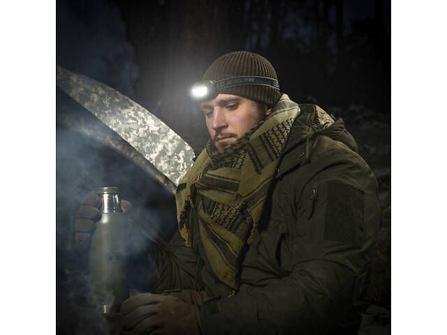 M-TAC ФОНАРИК НАЛОБНЫЙ 4+1 LED OLIVE - Фото 15