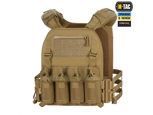M-TAC ПЛИТОНОСКА CUIRASS ELITE XL COYOTE - Фото 1