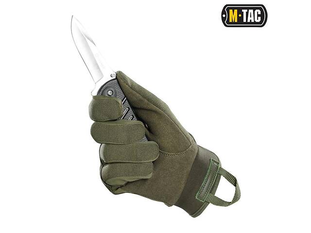 M-TAC ПЕРЧАТКИ ASSAULT TACTICAL MK.3 OLIVE - Фото 3
