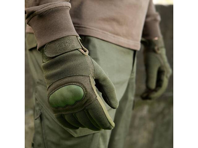 M-TAC ПЕРЧАТКИ ASSAULT TACTICAL MK.3 OLIVE - Фото 8