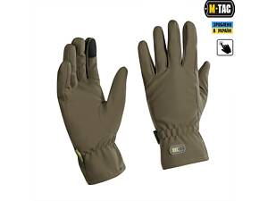 M-TAC РУКАВИЧКИ WINTER SOFT SHELL OLIVE
