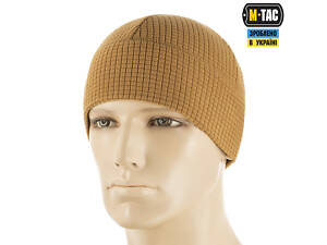 M-TAC ШАПКА-ПІДШОЛОМНИК ФЛІС РІП-СТОП COYOTE BROWN (40591017)