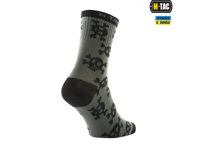 M-TAC НОСКИ ЛЕГКИЕ MK.3 PIRATE SKULL OLIVE - Фото 2