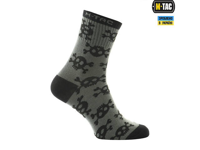 M-TAC НОСКИ ЛЕГКИЕ MK.3 PIRATE SKULL OLIVE - Фото 3