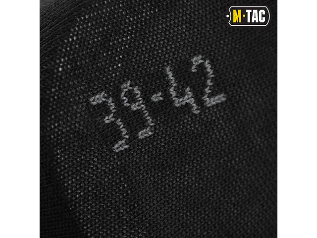 M-TAC ШКАРПЕТКИ ЛІТНІ ЛЕГКІ BLACK - Фото 7