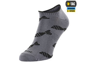 M-TAC НОСКИ ЛЕТНИЕ ЛЕГКИЕ MORTAR BOMBS DARK GREY