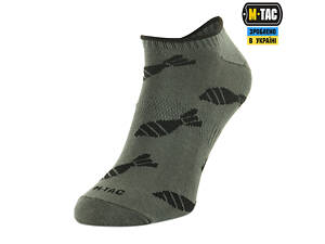 M-TAC НОСКИ ЛЕТНИЕ ЛЕГКИЕ MORTAR BOMBS OLIVE