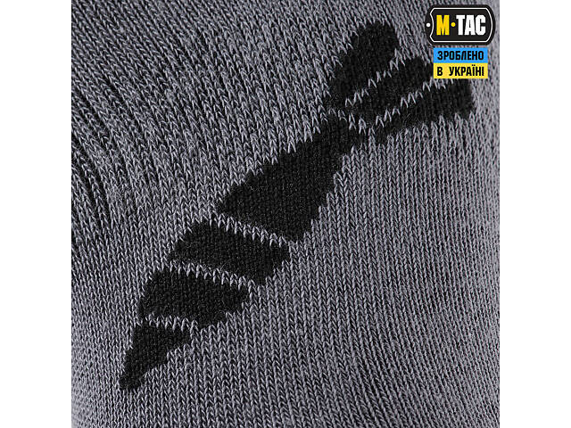 M-TAC НОСКИ ЛЕТНИЕ ЛЕГКИЕ MORTAR BOMBS DARK GREY - Фото 6