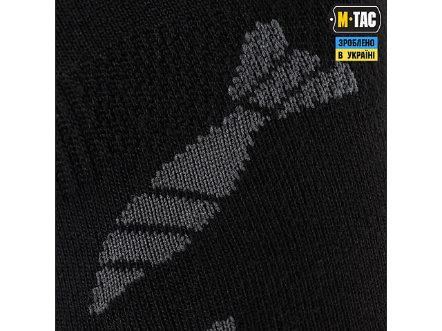 M-TAC НОСКИ ЛЕТНИЕ ЛЕГКИЕ MORTAR BOMBS BLACK - Фото 6