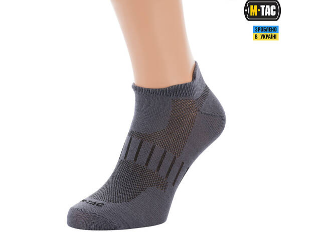 M-TAC НОСКИ СПОРТИВНЫЕ ЛЕГКИЕ DARK GREY - Фото 1