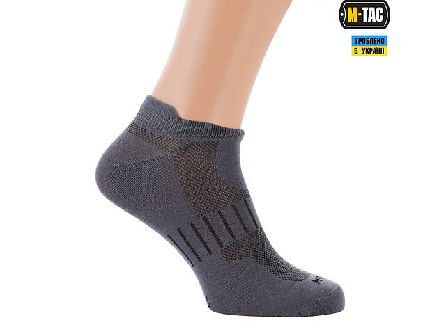 M-TAC НОСКИ СПОРТИВНЫЕ ЛЕГКИЕ DARK GREY - Фото 2