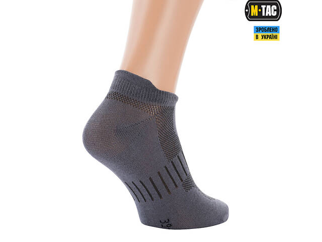M-TAC НОСКИ СПОРТИВНЫЕ ЛЕГКИЕ DARK GREY - Фото 4