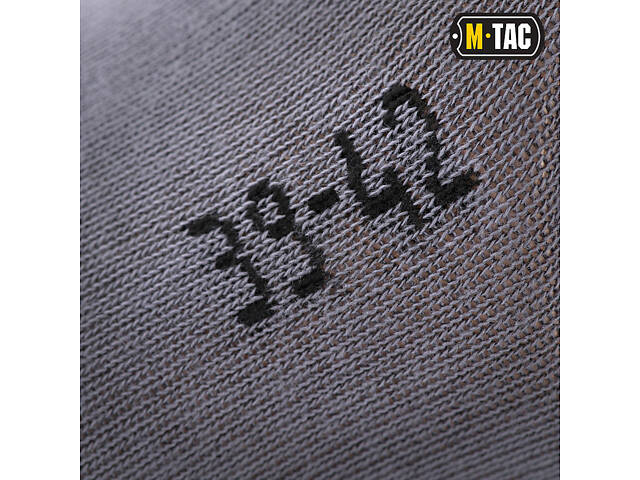 M-TAC НОСКИ СПОРТИВНЫЕ ЛЕГКИЕ DARK GREY - Фото 6