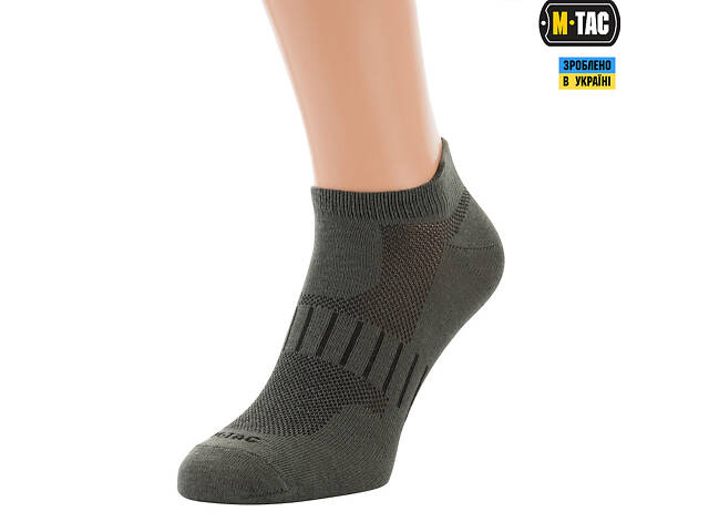 M-TAC ШКАРПЕТКИ СПОРТИВНІ ЛЕГКІ OLIVE - Фото 1