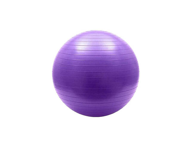 М'яч для фітнесу (фітбол) Power System PS-4011 Ø55 cm PRO Gymball Purple - Фото 8
