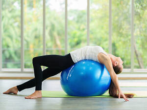 М'яч для фітнесу (фітбол) Power System PS-4013 Ø75 cm PRO Gymball Blue