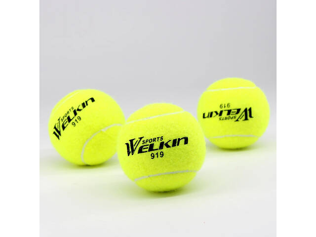 М'яч для великого тенісу Welkin 12 шт - Фото 3