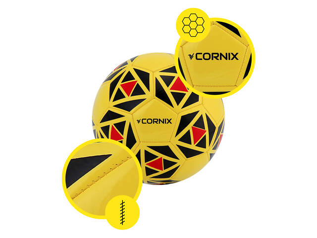 М'яч футбольний Cornix BlazeStrike XR-0375 Size 5 - Фото 2