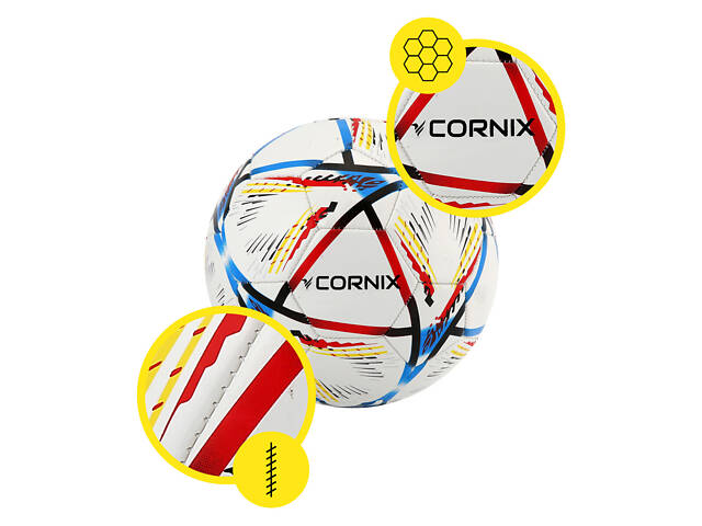 М'яч футбольний Cornix Infinity Play XR-0376 Size 5 - Фото 2