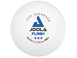 Мячи для настольного тенниса Joola Flash 40+ White 6 шт (40041)