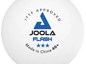 Мячи для настольного тенниса Joola Flash 40+ White 6 шт (40041)